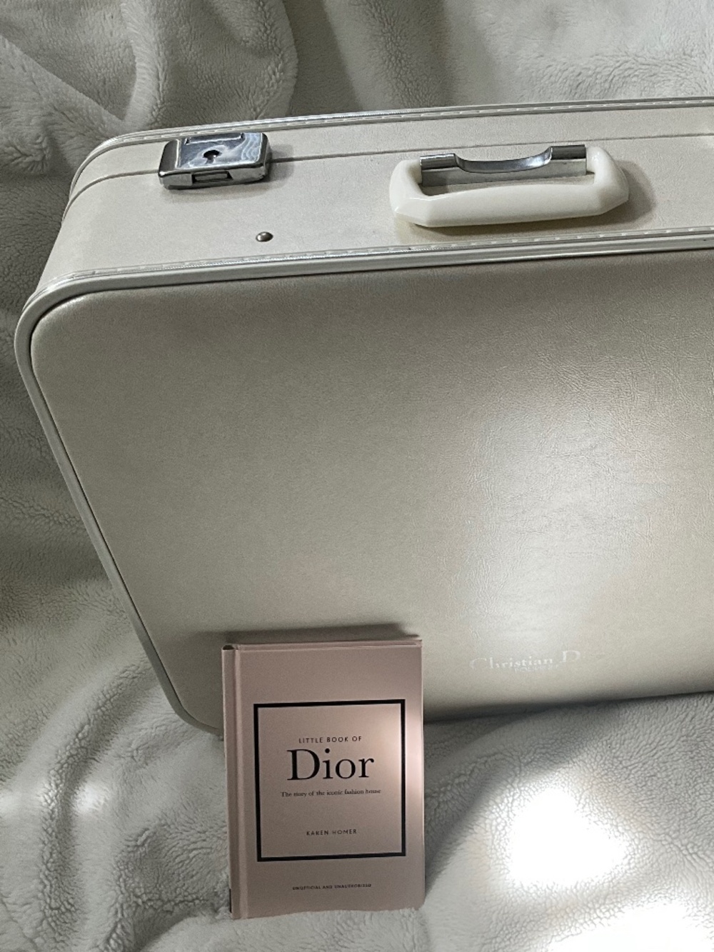 *Vintage Christian DIOR suitcase*